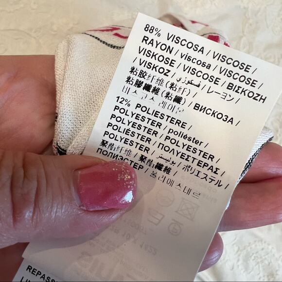 Love Moschino NWT Abito Logo Stripe Sleeveless Dress size 6 - Picture 12 of 15